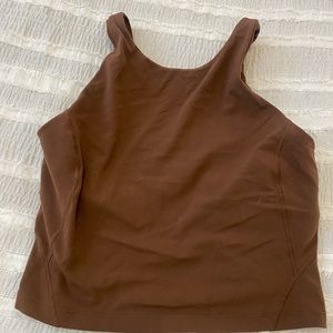 Size 8 High Neck Align Crop